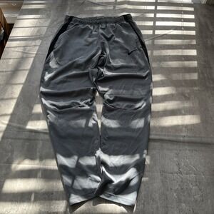 Nike Pants Mens L Gray Dri-FIT Lightweight Athletic Track Training 927388-036